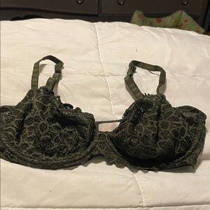 Victoria's Secret Pink  Black Lace Bra